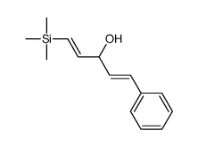 1-phenyl-5-trimethylsilylpenta-1,4-dien-3-ol Structure