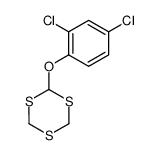 2-(2,4-dichlorophenoxy)-1,3,5-trithiane结构式