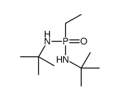 N-[(tert-butylamino)-ethylphosphoryl]-2-methylpropan-2-amine Structure