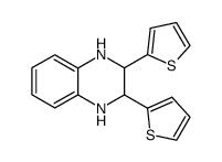 1,2,3,4-Tetrahydro-2,3-di(2-thienyl)chinoxalin Structure