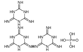 tri[1,3,5-triazine-2,4,6-triamine] phosphate结构式