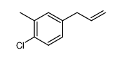 5-烯丙基-2-氯甲苯结构式