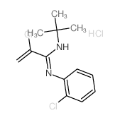 2-chloro-N-(2-chlorophenyl)-N-tert-butyl-prop-2-enimidamide picture