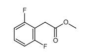 2-(2,6-二氟苯基)乙酸甲酯结构式