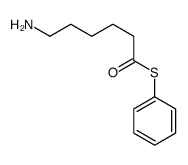 S-phenyl 6-aminohexanethioate结构式