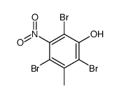 2,4,6-tribromo-3-methyl-5-nitrophenol结构式