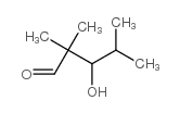 3-Hydroxy-2,2,4-trimethylvaleraldehyde结构式