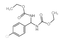 Carbamic acid,[(4-chlorophenyl)methylene]bis-, diethyl ester (9CI)结构式