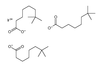 iridium(3+) neodecanoate结构式