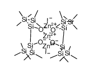 [(2,3-dihydoxy-1,1,1,4,4,4-hexamethyl-2,3-bis(trimethylsilyl)tetrasilane(-2H))2Zn3Me2]结构式
