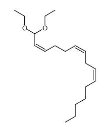 1,1-diethoxy-pentadeca-2c,6c,9c-triene Structure