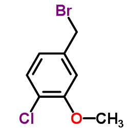 4-(Bromomethyl)-1-chloro-2-methoxybenzene Structure