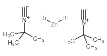 propane, 2-isocyano-2-methyl-, zinc complex Structure