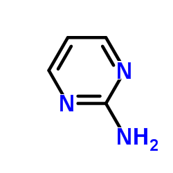 2-氨基嘧啶结构式