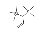 3,3-bis(trimethylsilyl)prop-1-ene结构式