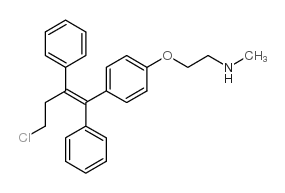 N-Desmethyl Toremifene HCl Structure