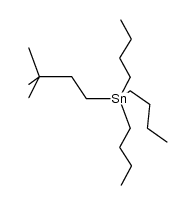Me3CCH2CH2SnBu3结构式