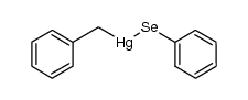 benzylmercury phenyl selenide结构式