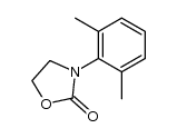 N-(2,6-dimethylphenyl)-2-oxazolidinone Structure