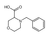 4-Benzylmorpholine-3-carboxylic Acid Structure