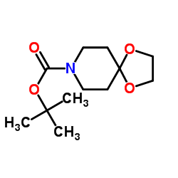 N-Boc-1,4-Dioxa-8-aza-spiro[4.5]decane Structure