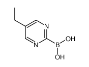 (5-ethylpyrimidin-2-yl)boronic acid Structure