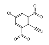 4-氯-2,6-二硝基苯甲腈结构式