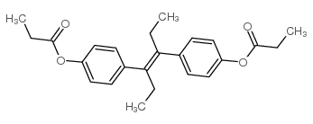 diethylstilbestrol dipropionate Structure
