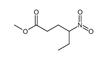 methyl 4-nitrohexanoate结构式
