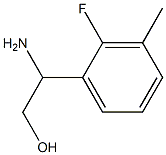 2-AMINO-2-(2-FLUORO-3-METHYLPHENYL)ETHAN-1-OL Structure