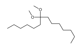 7,7-dimethoxytetradecane Structure