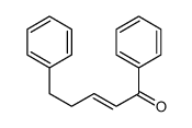 1,5-diphenylpent-2-en-1-one Structure