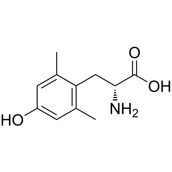2,6-二甲基-D-酪氨酸结构式