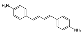 4-[4-(4-aminophenyl)buta-1,3-dienyl]aniline Structure