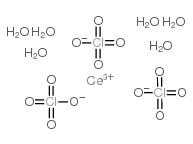 六水合高氯酸铈(III)结构式