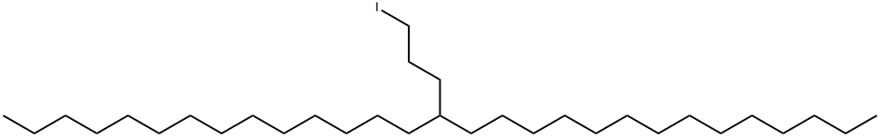 15-(3-碘丙基)壬二烷结构式