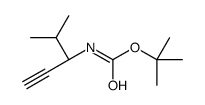 Carbamic acid, [(1S)-1-(1-methylethyl)-2-propynyl]-, 1,1-dimethylethyl ester结构式