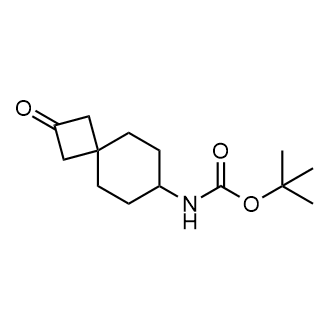 (2-氧代螺[3.5]壬-7-基)氨基甲酸叔丁酯结构式