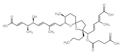 雷维霉素B结构式