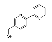 2-(pyrid-2-yl)-5-hydroxymethyl-pyridine结构式