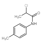 2-氯-n-(4-甲基苯基)丙酰胺结构式