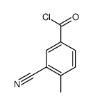 Benzoyl chloride, 3-cyano-4-methyl- (9CI) picture