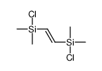 1,2-bis(Chlorodimethylsilyl)ethene Structure