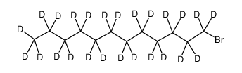 1-溴十二烷-D25结构式