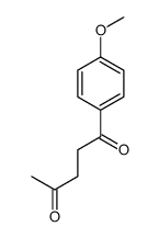 1-(4-甲氧基苯基)-1,4-戊二酮结构式