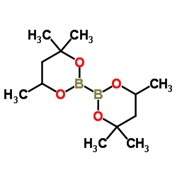 Bis(hexylene glycolato)diboron structure