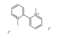 N,N'-二甲基-2,2'-联吡啶 碘化物结构式
