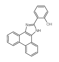 6-(1,3-dihydrophenanthro[9,10-d]imidazol-2-ylidene)cyclohexa-2,4-dien-1-one结构式