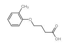 4-(2-甲基苯氧基)丁酸结构式