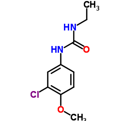 1-(3-Chloro-4-methoxyphenyl)-3-ethylurea Structure